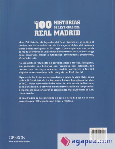 Las 100 historias de leyendas del Real Madrid
