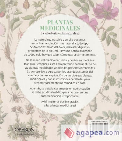 Plantas medicinales. La salud está en la naturaleza