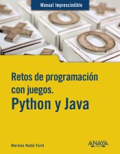 Portada de Retos de programación con juegos. Python y Java