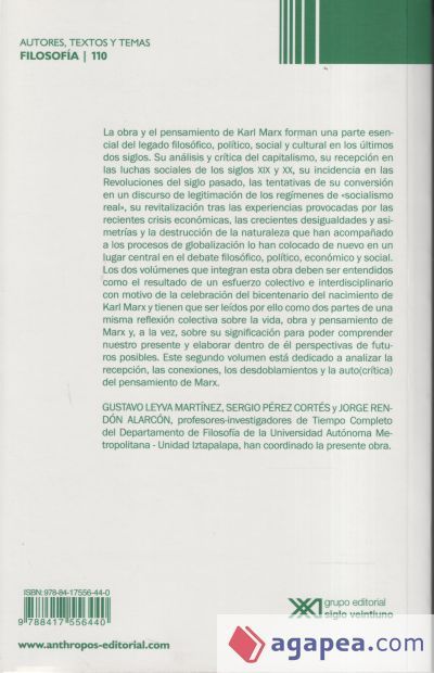 KARL MARX: EL HOMBRE, EL REVOLUCIONARIO Y EL TE?RICO II KARL MARX: EL HOMBRE, EL REVOLUCIONARIO Y EL TE?RICO II
