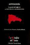 ANTOLOGIA POESIA DEL SIGLO XX EN REPUBLICA DOMINICANA