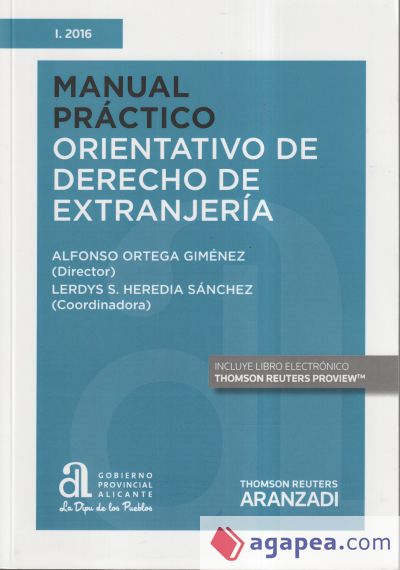 Manual práctico orientativo de Derecho de extranjería