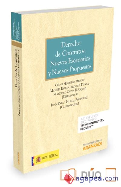 Derecho de contratos: nuevos escenarios y nuevas propuestas