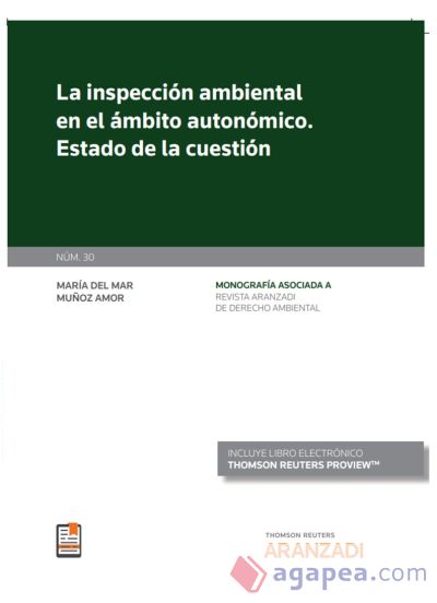 Inspeccion ambiental en ambito autonomico:estado cuestio