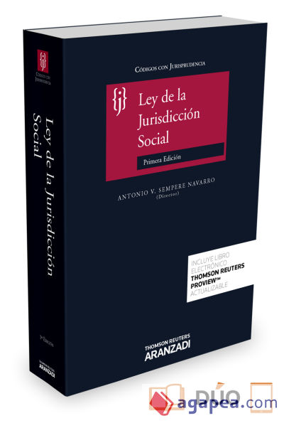 LEY DE LA JURISDICCION SOCIAL CON JURISPRUDENCIA