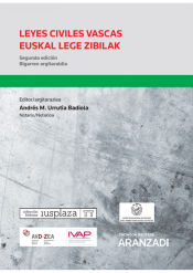 Portada de LEYES CIVILES VASCAS EUSKAL LEGE ZIBILAK 2023