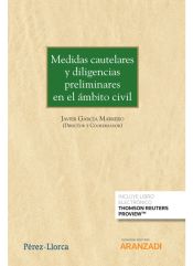 Portada de Medidas cautelares diligencias preliminares en ambito civil