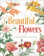 Portada de Beautiful Flowers Coloring Book