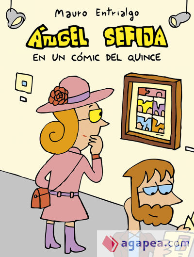 Ángel Sefija en un cómic del quince