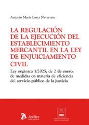 Portada de LA REGULACION DE LA EJECUCION DEL ESTABLECIMIENTO MERCANTIL