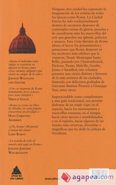 Guía literaria de Roma