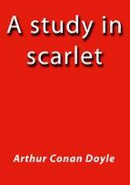 Portada de A STUDY IN SCARLET (Ebook)