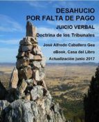 Portada de DESAHUCIO POR FALTA DE PAGO. JUICIO VERBAL (Ebook)