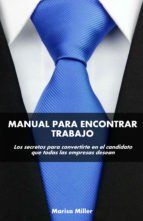 Portada de MANUAL PARA ENONTRAR TRABAJO (Ebook)