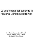 Portada de LO QUE TE FALTA POR SABER DE LA HISTORIA CLÍNICA ELECTRÓNICA (Ebook)