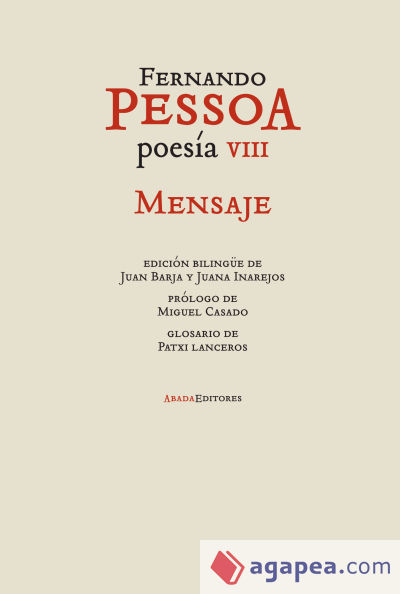 Poesía VIII. Mensaje