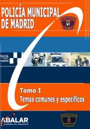 Portada de Policia Municipal de Madrid. Tomo I