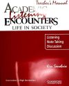Academic Listening Encounters: Life in Society Teacher's Manual