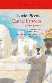 Portada de Cantos barrocos: y otros poemas
