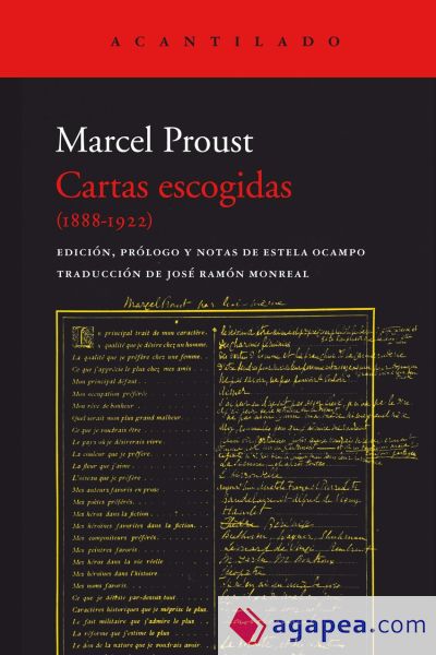 Cartas escogidas (1888-1922)