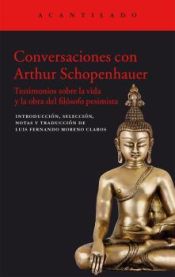 Portada de Conversaciones con Arthur Schopenhauer