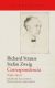 Portada de Correspondencia (1931-1935), de Stefan Zweig