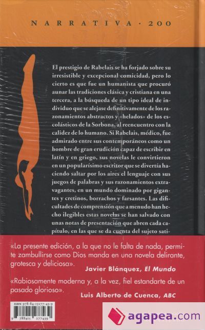 Gargantúa y Pantagruel Gargantúa y Pantagruel