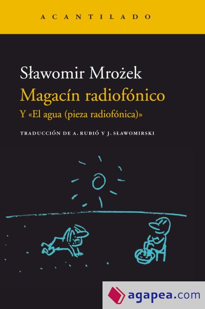 Magacín radiofónico: Y «El agua (pieza radiofónica)»