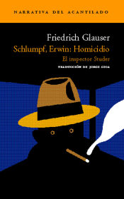 Portada de Schlumpf, Erwin: Homicidio