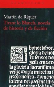 Portada de Tirant lo Blanch, novela de historia y de ficción