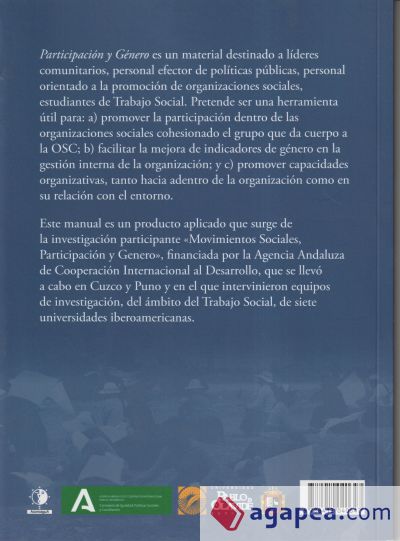 Participación y género: Manual de Intervención con Organizaciones Comunitarias