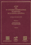 Actas IV congreso internacional de historia de la lengua española (vol. II)