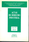 Actas De Derecho Industrial Y Derecho De Autor. Tomo Xiv (1991-1992)