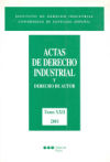 Actas de derecho industrial y derecho de autor. Tomo XXII (2001)