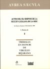 Actes del IX simposi de la secci&oacute; catalana SEEC. Treballs en honor de Virgilio Bejarano (obra completa)