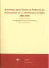 Actividades de los grupos de formación del profesorado de la Universidad de Cádiz, curso 2005-2006