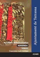 Portada de Addenda Auxiliar Tècnic-a de Gestió. Ajuntament de Terrassa