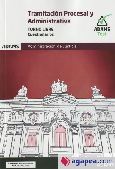 Cuestionario Tramitación Procesal y Administrativa, turno libre