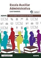 Portada de Cuestionarios Escala Auxiliar de la Universidad Complutense de Madrid (plazas de estabilización)
