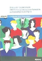 Portada de Evaluación del proceso de enseñanza.aprendizaje en Formación Profesional para el empleo. Certificados de profesionalidad. Docencia de la Formación Profesional para el Empleo