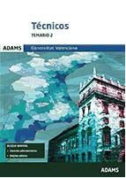 Portada de Técnicos de la Generalitat Valenciana (Bloque General). Temario, volumen 2