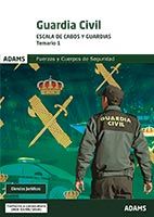 Portada de Temario 1. Guardia Civil. Ciencias Jurídicas