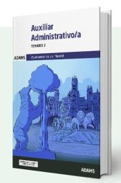 Portada de Temario 2 Auxiliares Administrativos del Ayuntamiento de Madrid