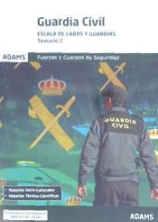 Portada de Temario 2. Guardia Civil. materias Socio-culturales y Técnico-científicas