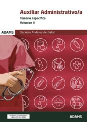 Portada de Temario Espec&iacute;fico volumen II Auxiliar Administrativo/a Servicio Andaluz de Salud (SAS)
