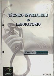 Portada de Temario genérico, vol. 2 de Técnicos Especialistas de Laboratorio de Servicios Sanitarios