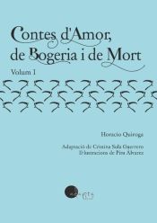 Portada de Contes d'Amor, de Bogeria i de Mort Vol I