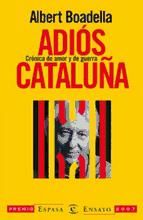 Portada de Adiós Cataluña (Ebook)