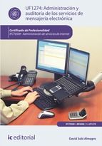 Portada de Administración y auditoría de los servicios de mensajería electrónica. IFCT0509 (Ebook)