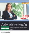 Administrativo/a. Servicio Andaluz de Salud (SAS). Test común